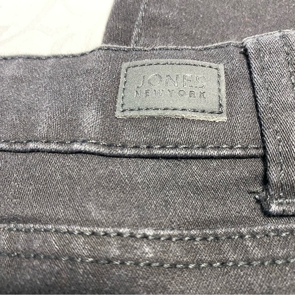 Jones New York Black Jeans Denim Essex Skinny Stretchy Pants PreOwned - Picture 4 of 12